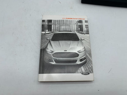2014 Ford Fusion Owners Manual Set with Case OEM D03B37004