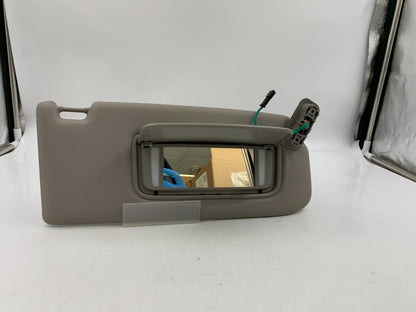 2004-2006 Volvo V50 Passenger Sun Visor Gray Illuminated OEM B03B18021