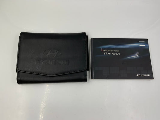 2010 Hyundai Tucson Owners Manual with Case OEM C02B19027