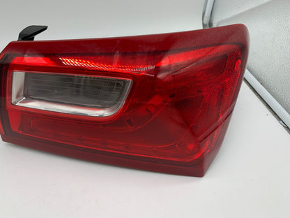 2016-2023 Chevrolet Malibu Passenger Side Tail Light Taillight OEM D02B68002