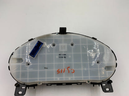 2013 Buick Verano Speedometer Instrument Cluster OEM D02B18081