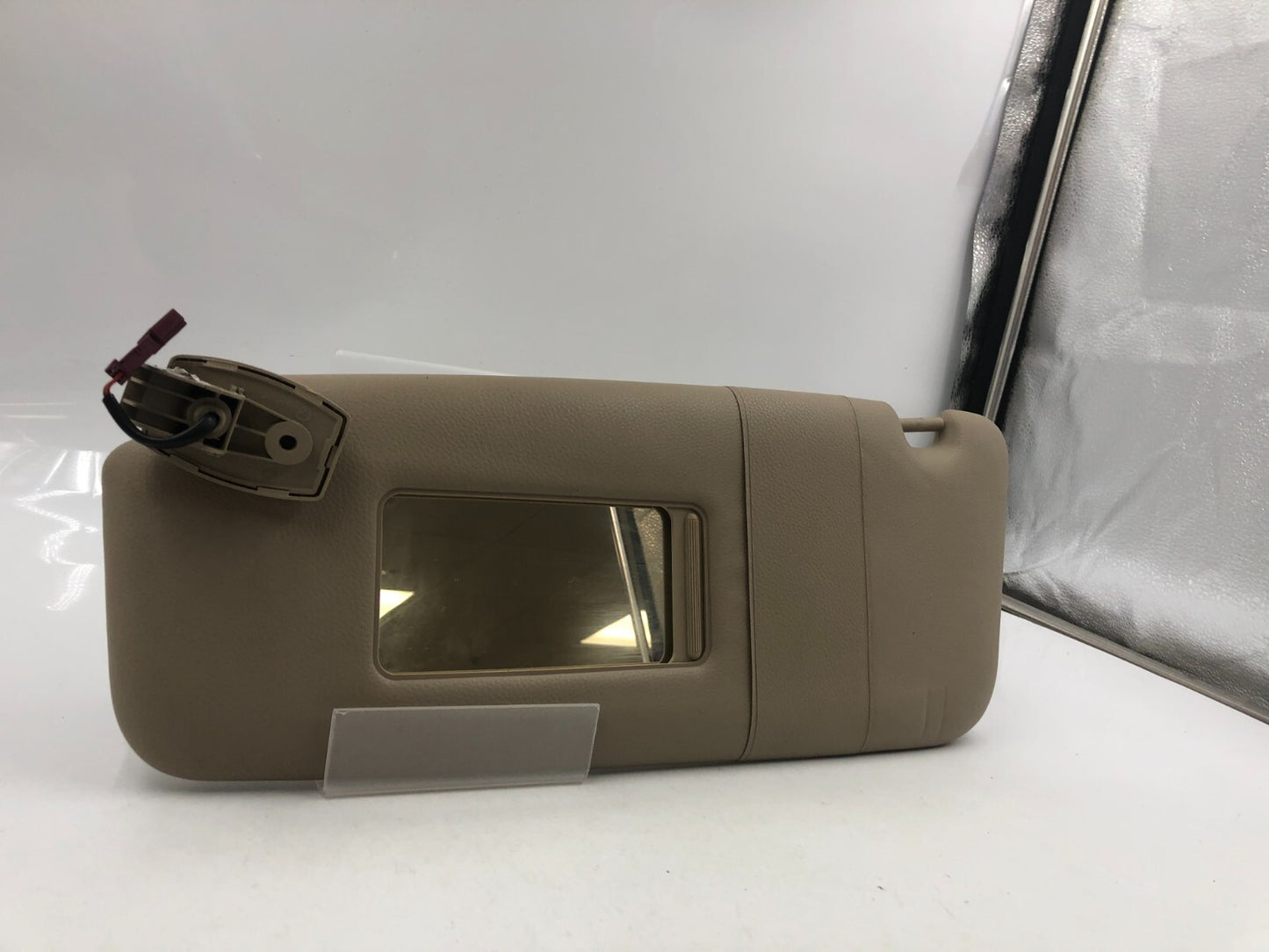 2006-2009 BMW 535i Driver Sun Visor Tan Illuminated OEM D02B06050