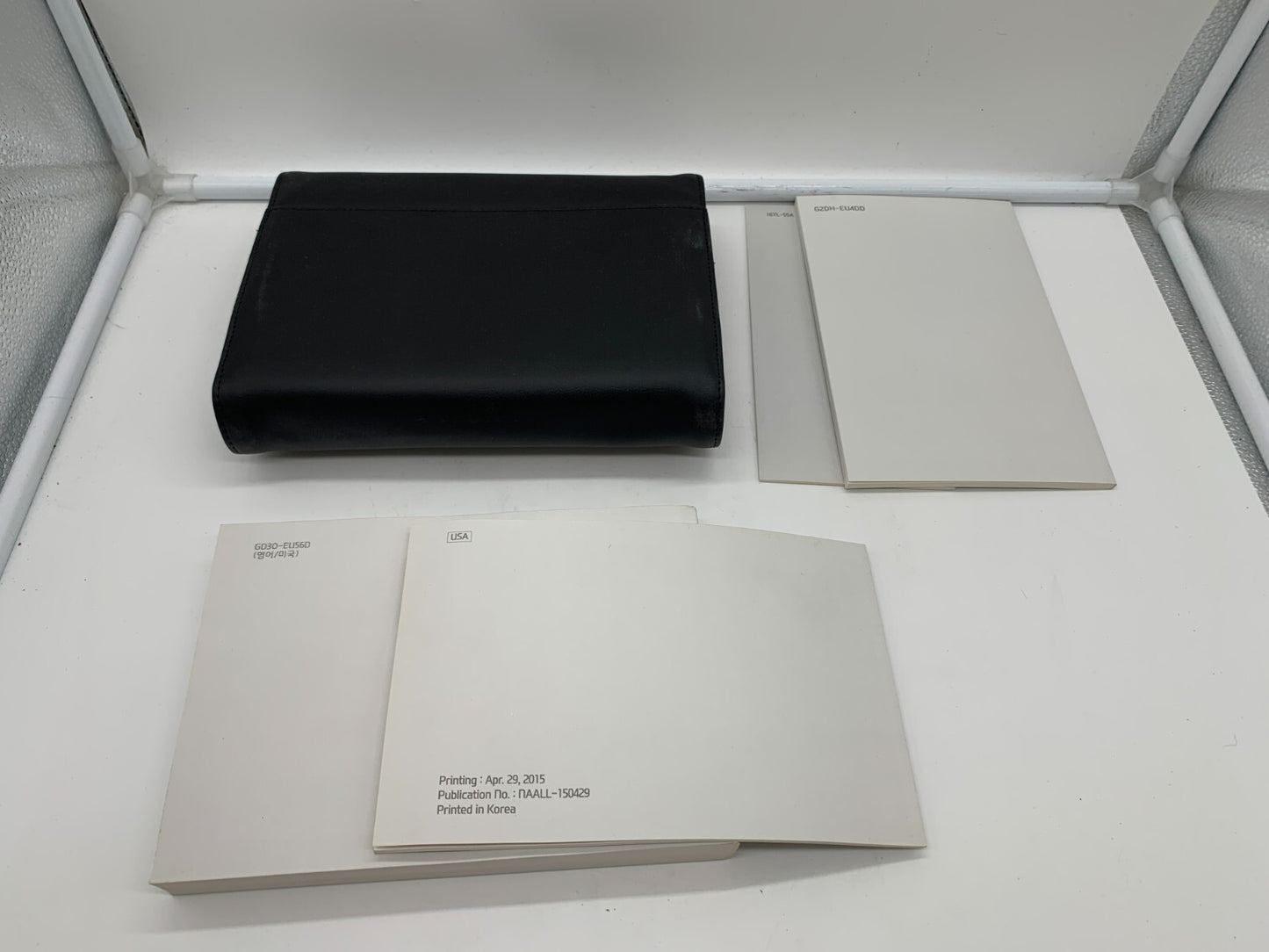 2016 Hyundai Tucson Owners Manual Set with Case OEM A03B13004