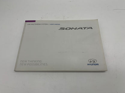 2016 Hyundai Sonata Owners Manual Set with Case OEM A02B46054