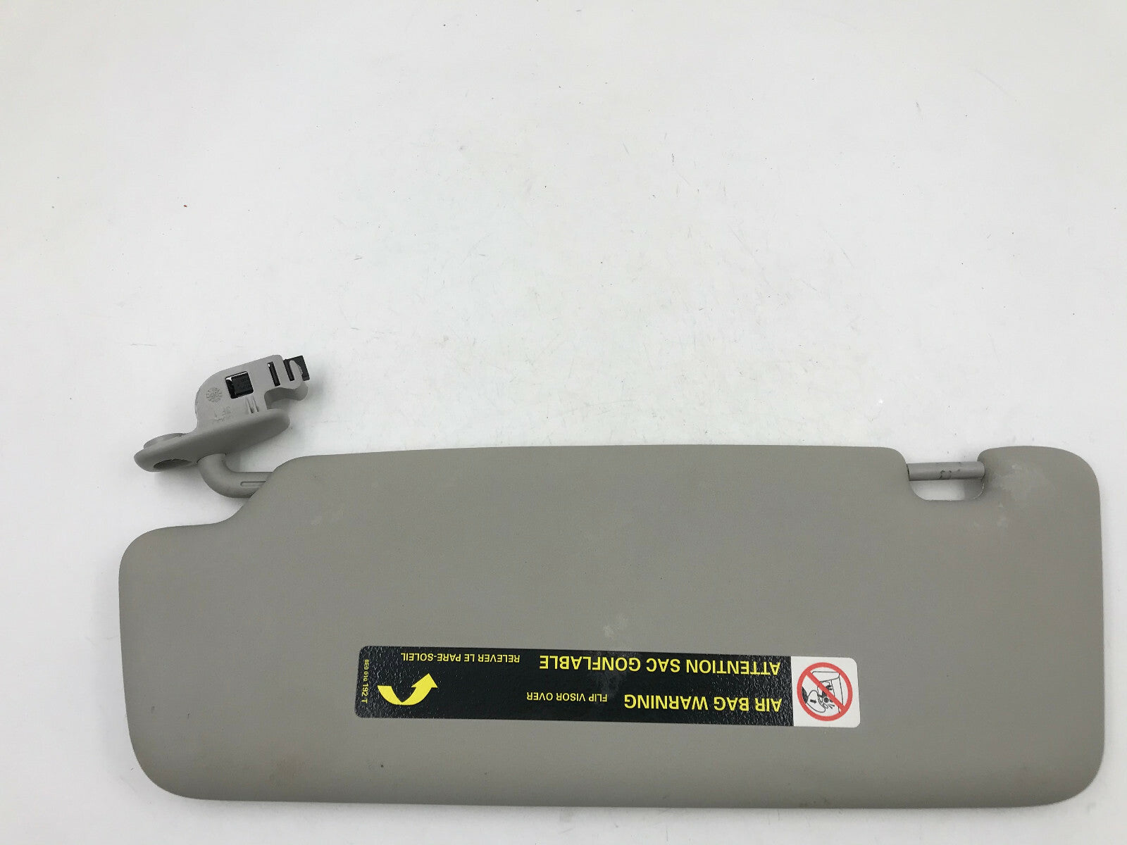 2002-2008 Audi A4 Sedan Passenger Sun Visor Gray Illuminated OEM B01B17062