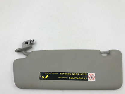 2002-2008 Audi A4 Sedan Passenger Sun Visor Gray Illuminated OEM B01B17062