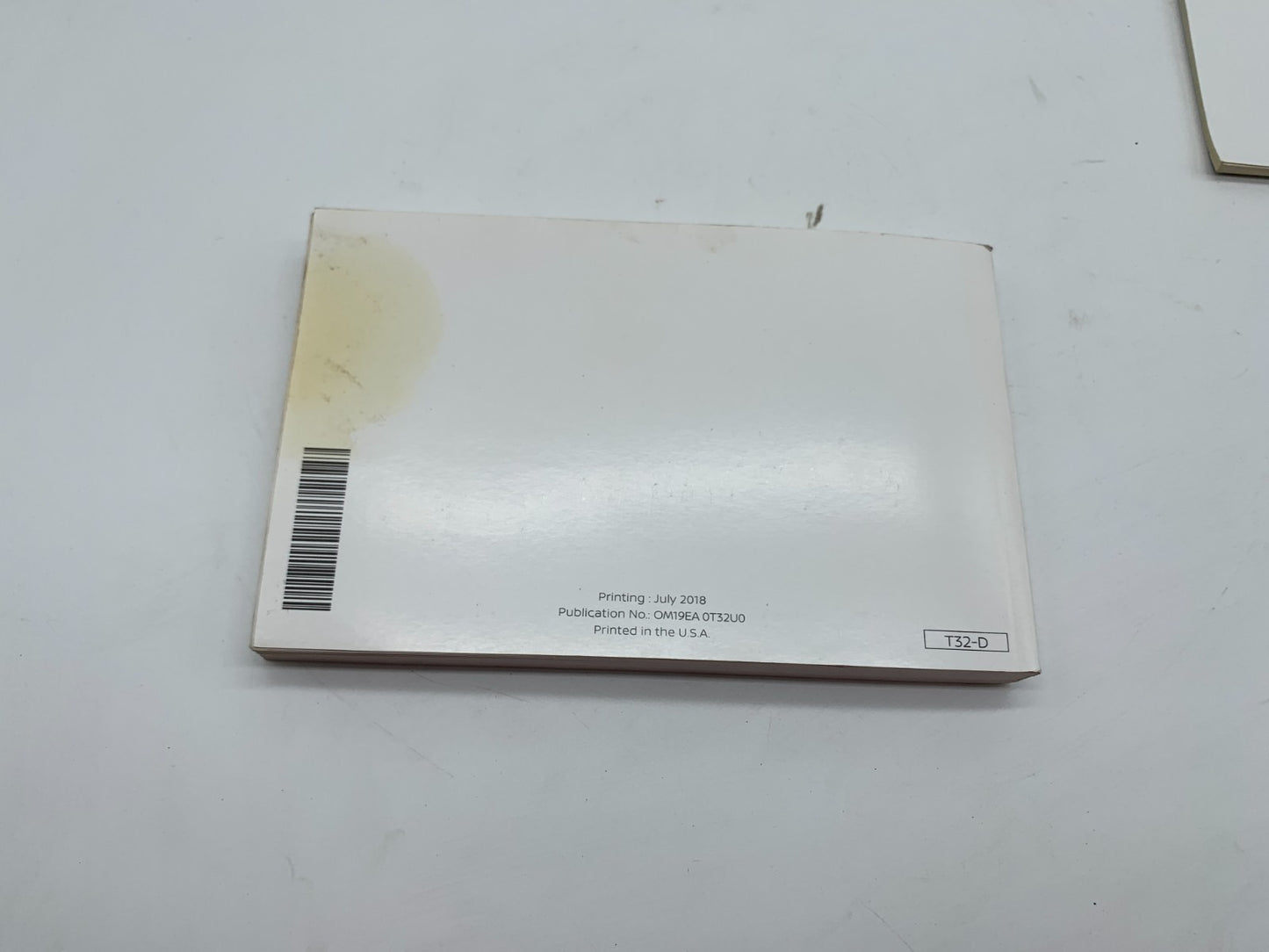 2019 Nissan Rogue Owners Manual Set OEM C03B08007