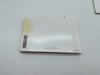 2019 Nissan Rogue Owners Manual Set OEM C03B08007