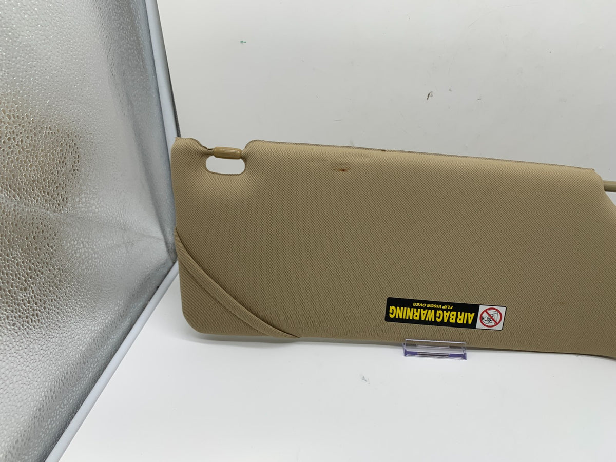 2006-2010 Honda Odyssey Driver Sun Visor Illuminated Brown OEM A02B07021