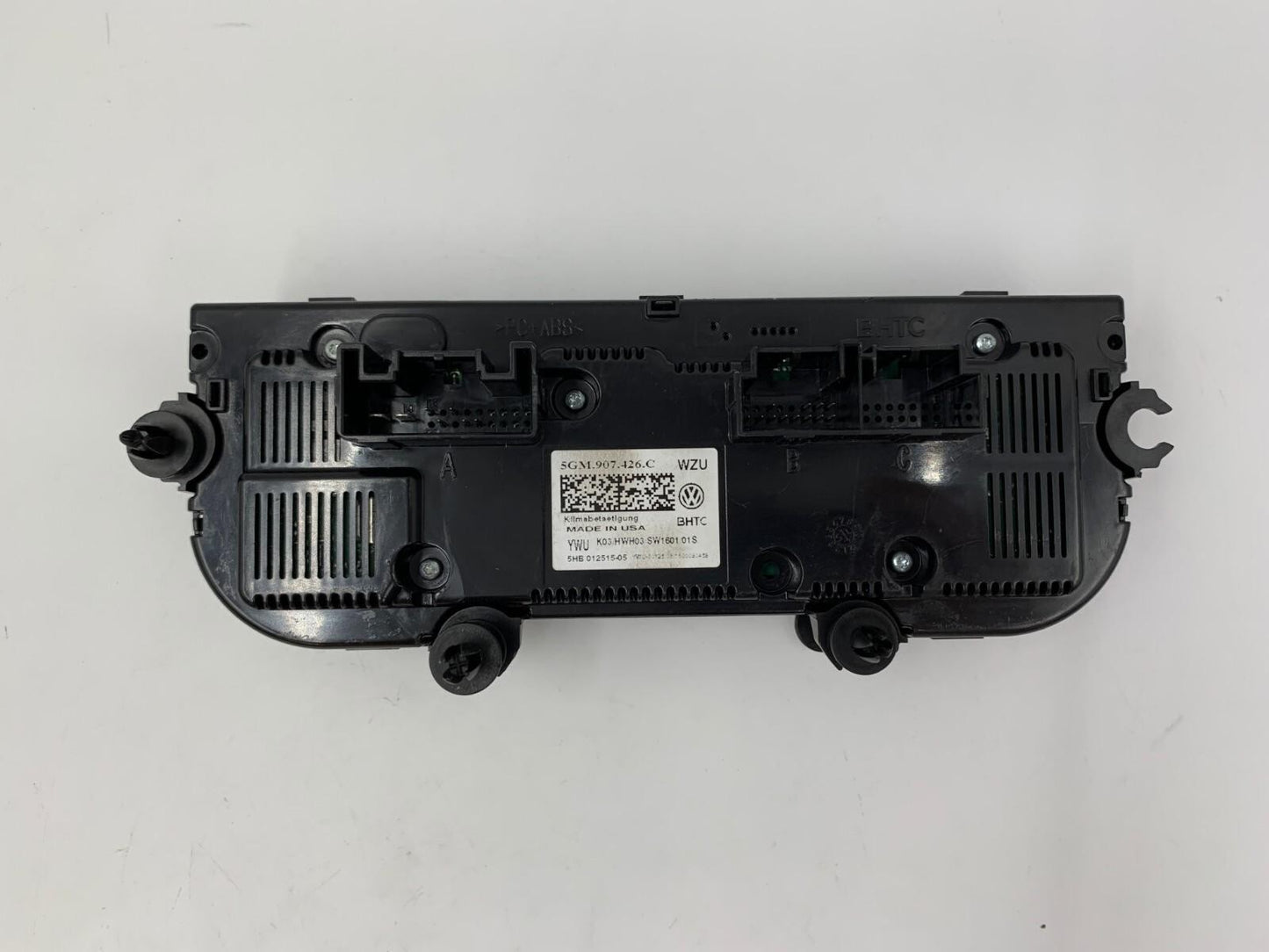 2017 Volkswagen Golf GTI AC Heater Climate Control Temperature Unit D01B28031