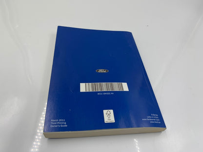 2011 Ford E-Series ESeries Owners Manual Set with Case OEM C03B14028