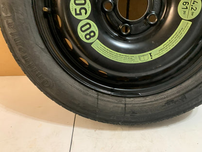 2013 Mercedes Benz C250 16" Spare Tire Wheel Compact Donut T125/90R17