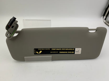 2002-2008 Audi A4 Sedan Passenger Sun Visor Gray Illuminated OEM D02B05050