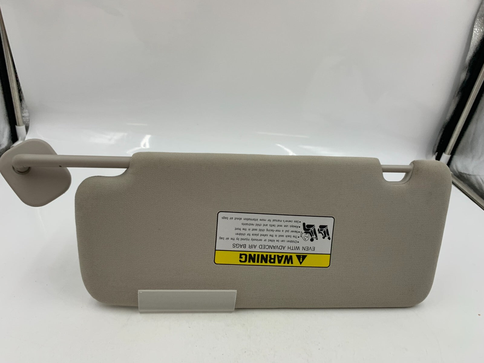 2019-2023 Genesis G70 Passenger Sun Visor Gray OEM D03B12053