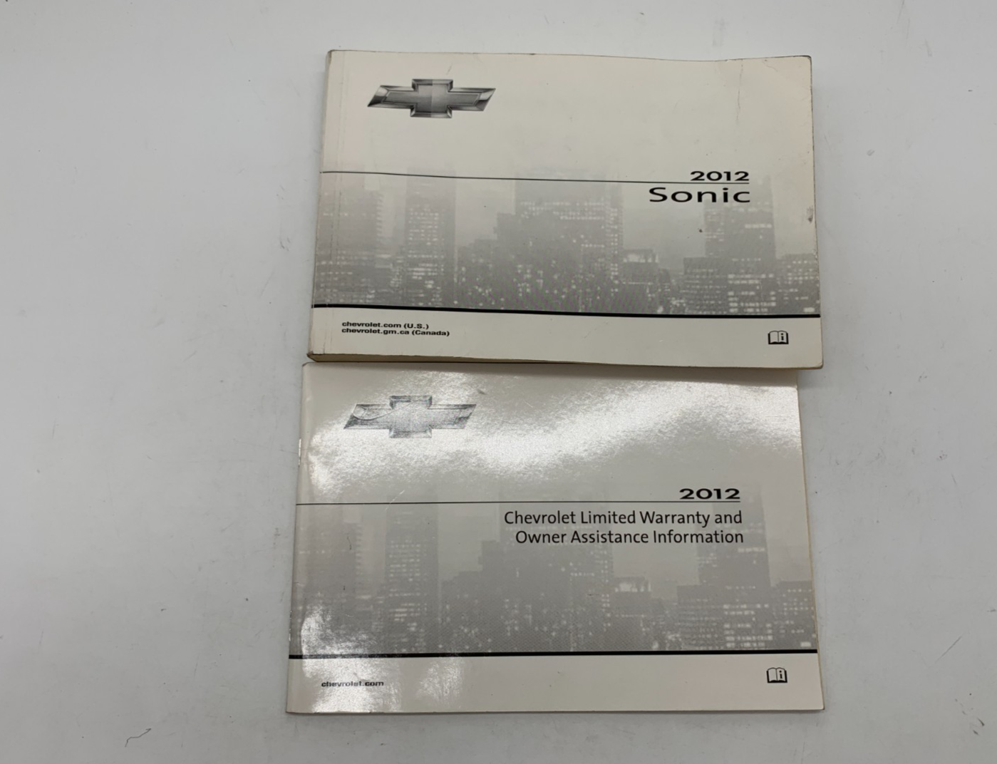 2012 Chevrolet Sonic Owners Manual Set OEM