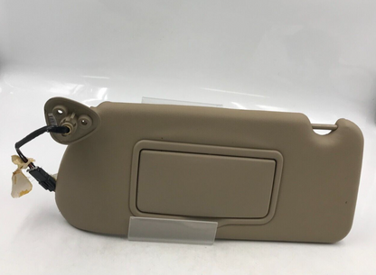 2004-2009 Cadillac SRX Driver Sun Visor Tan Illuminated OEM C04B42009