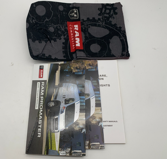2020 Ram Promaster Owners Manual Set with Case OEM B04B23022