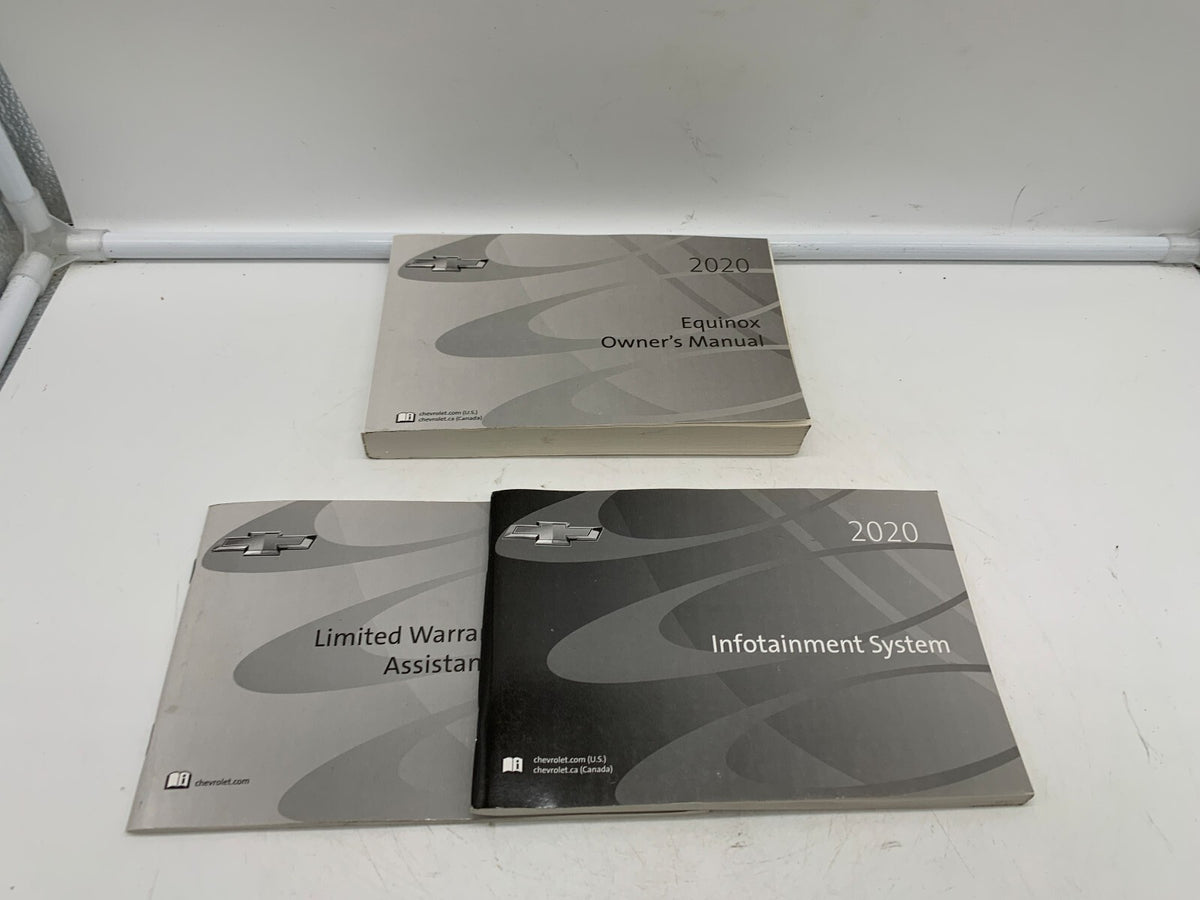 2020 Chevy Equinox Owners Manual Set OEM R01B11020