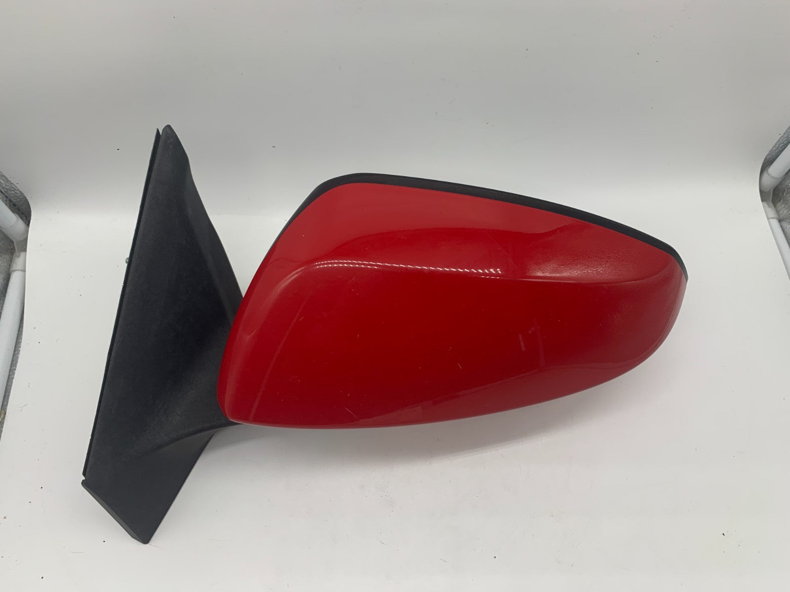 2010-2013 Suzuki Kizashi Driver Side View Power Door Mirror Red OEM