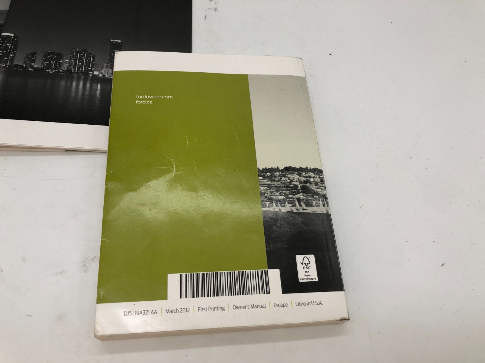 2013 Ford Escape Owners Manual Set with Case OEM B04B49059