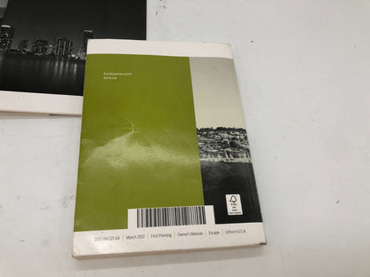 2013 Ford Escape Owners Manual Set with Case OEM B04B49059