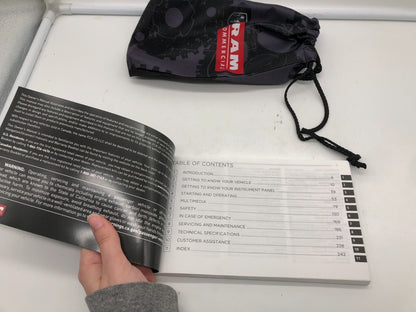 2022 Ram Promaster City Owners Manual with Case OEM R01B37002