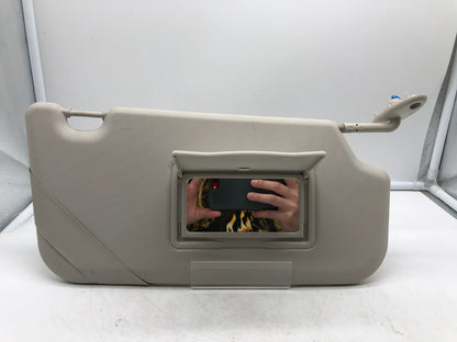 2012-2013 Ford Focus Passenger Sun Visor Ivory OEM A02B10006