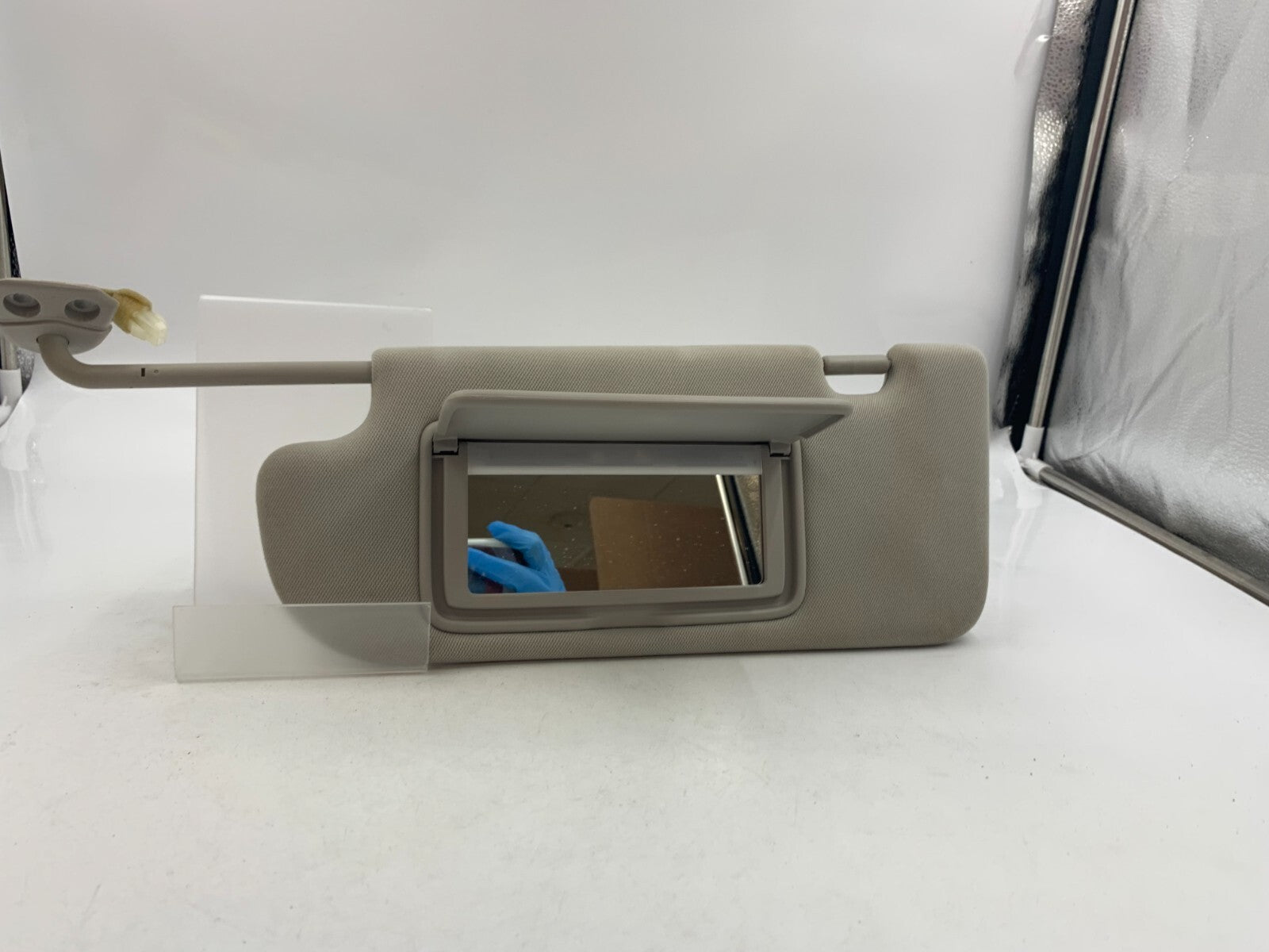 2014-2022 Infiniti Q50 Driver Sun Visor Gray Illuminated OEM C02B09045