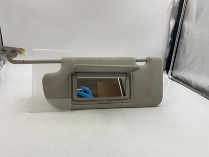 2014-2022 Infiniti Q50 Driver Sun Visor Gray Illuminated OEM C02B09045