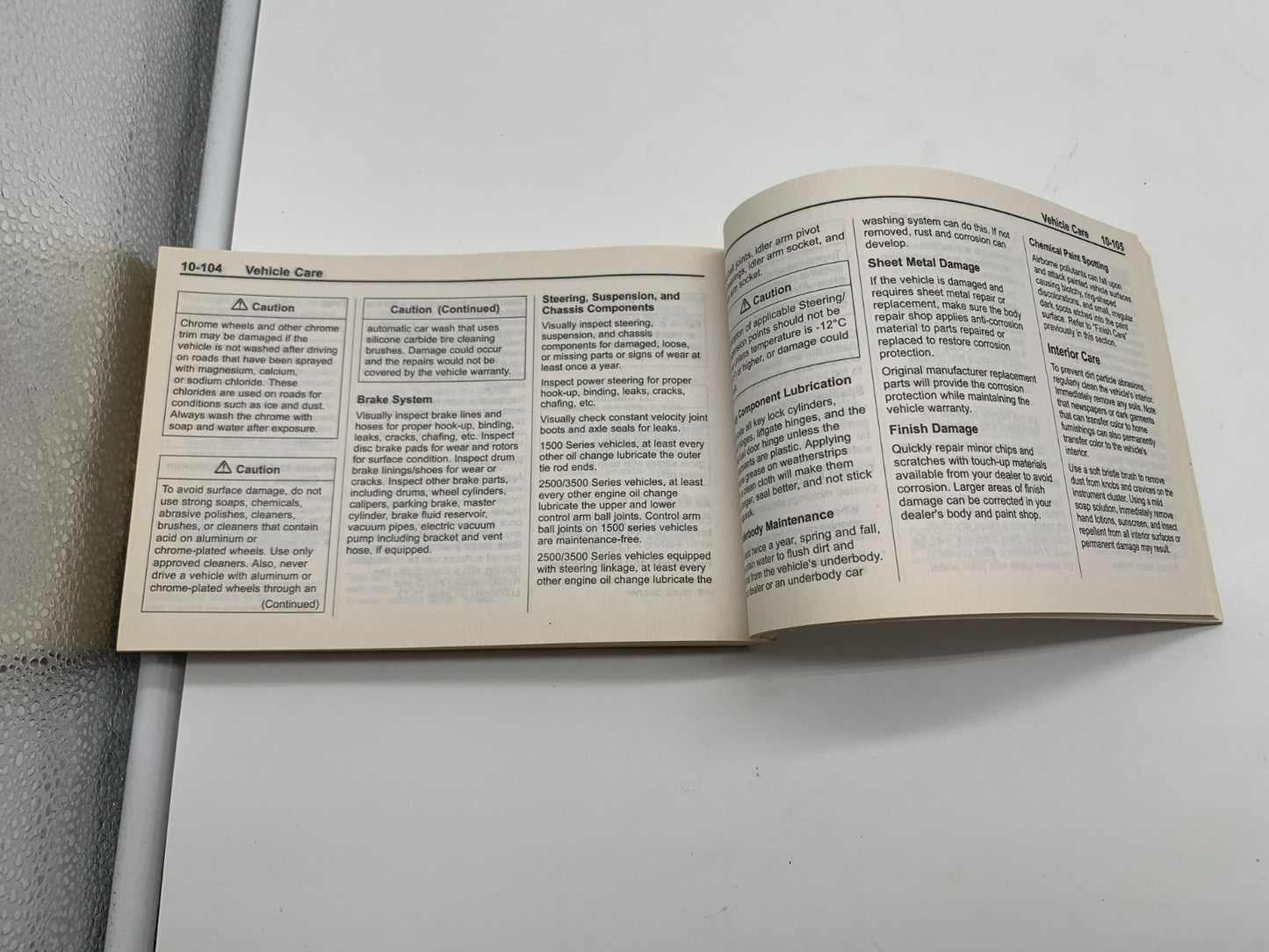 2015 Chevrolet Silverado 1500 Owners Manual Set OEM C01B19006