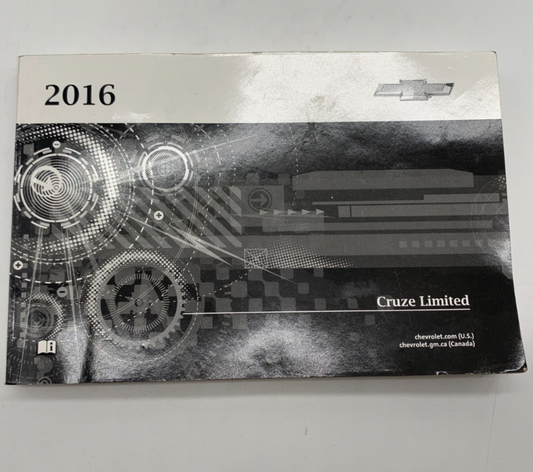 2016 Chevrolet Cruze Owners Manual OEM A02B43009