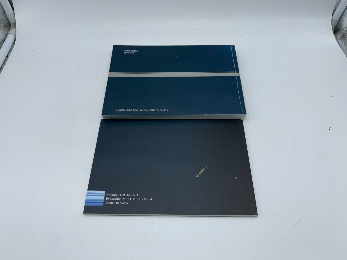 2012 Kia Optima Owners Manual Set OEM A04B06005