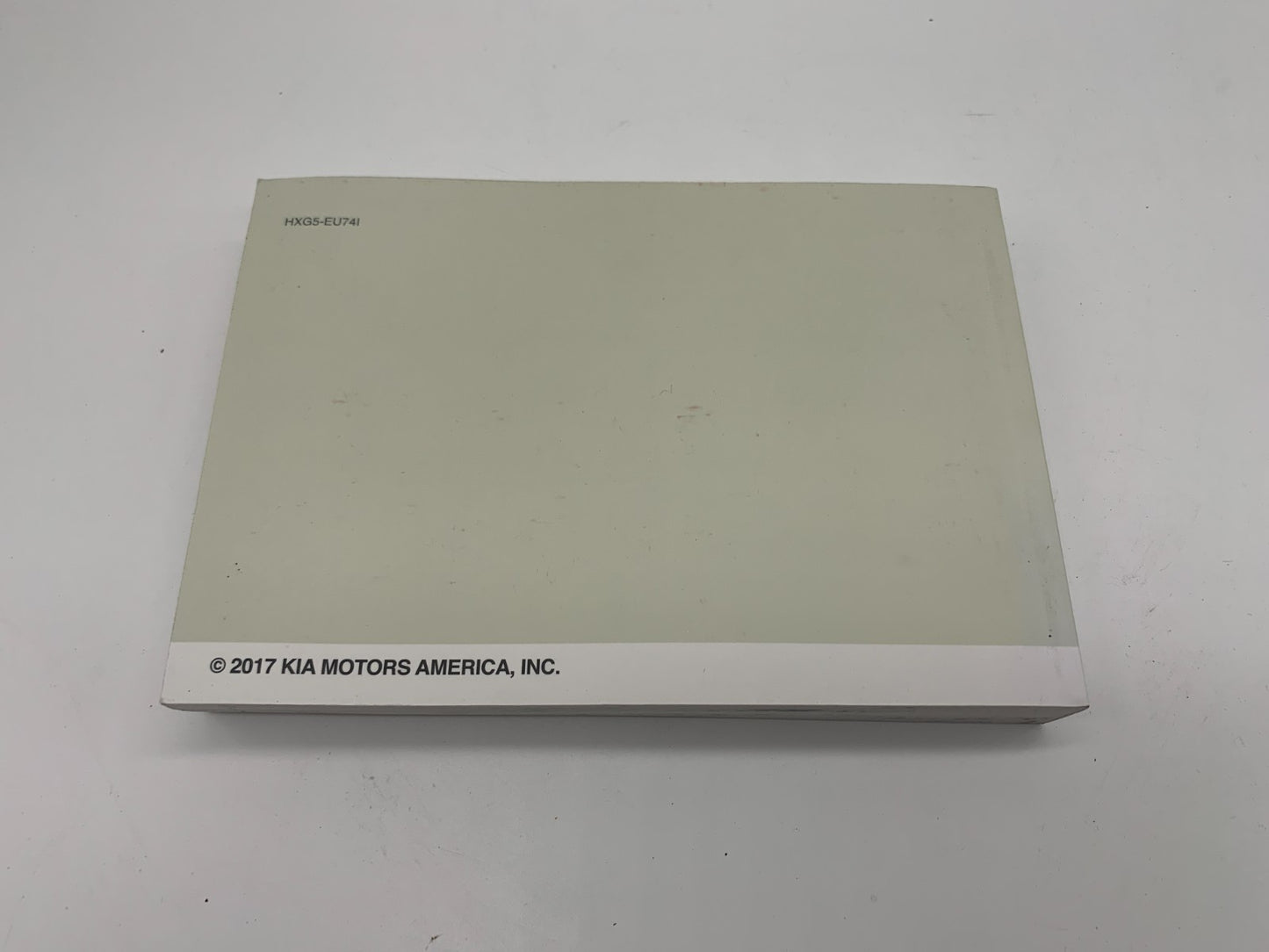 2017 Kia Sorento Owners Manual Set with Case OEM R01B05026