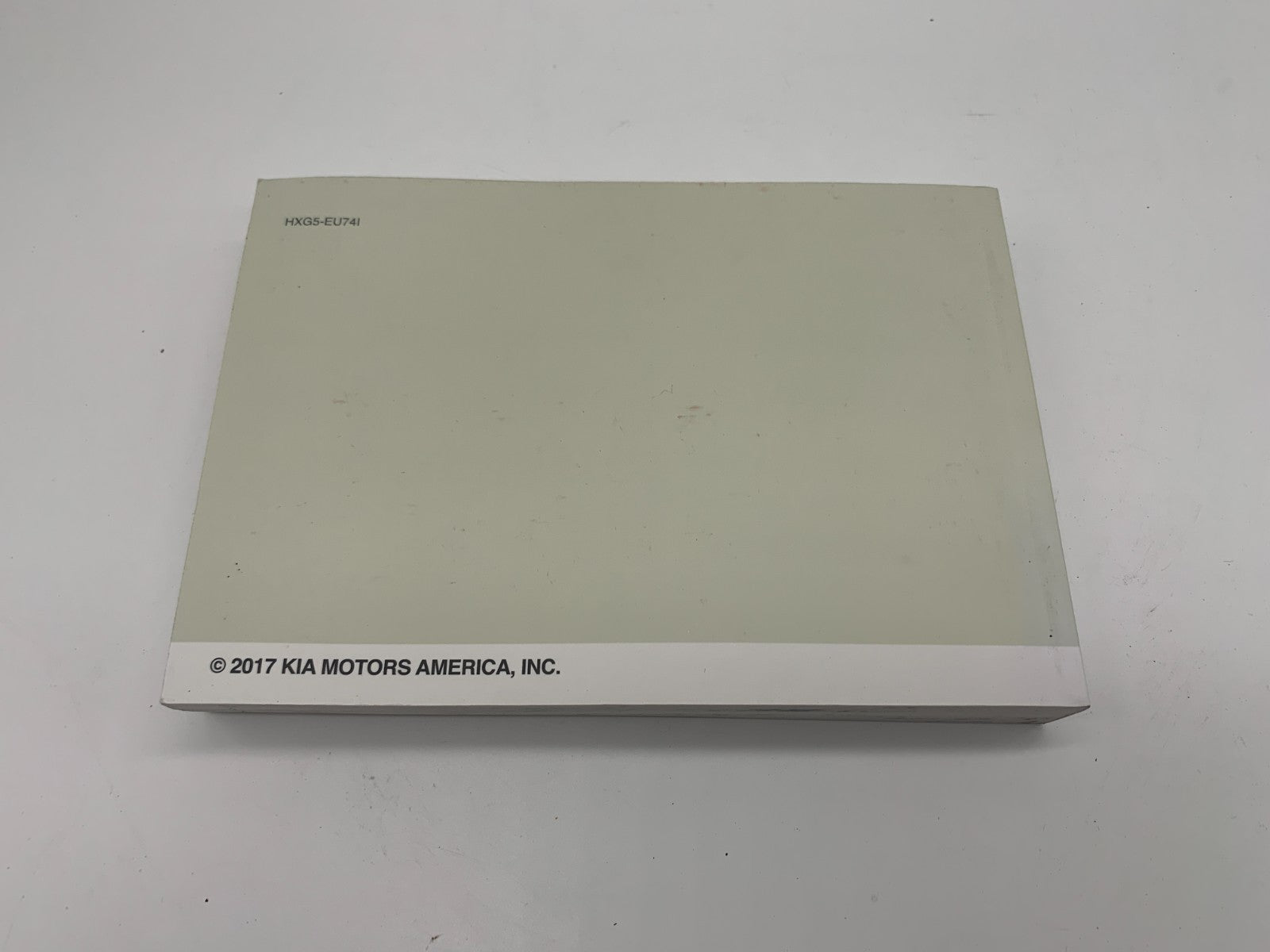 2017 Kia Sorento Owners Manual Set with Case OEM R01B05026