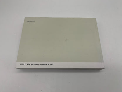 2017 Kia Sorento Owners Manual Set with Case OEM R01B05026