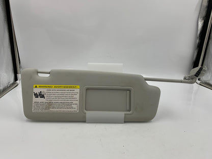 2009-2012 Audi A4 Passenger Sun Visor Gray Illuminated OEM E01B25056