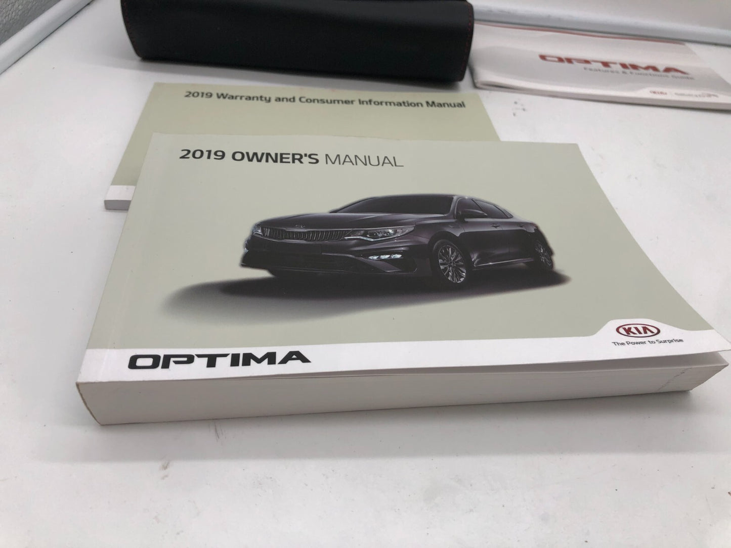 2019 Kia Optima Owners Manual Set with Case OEM A02B29004