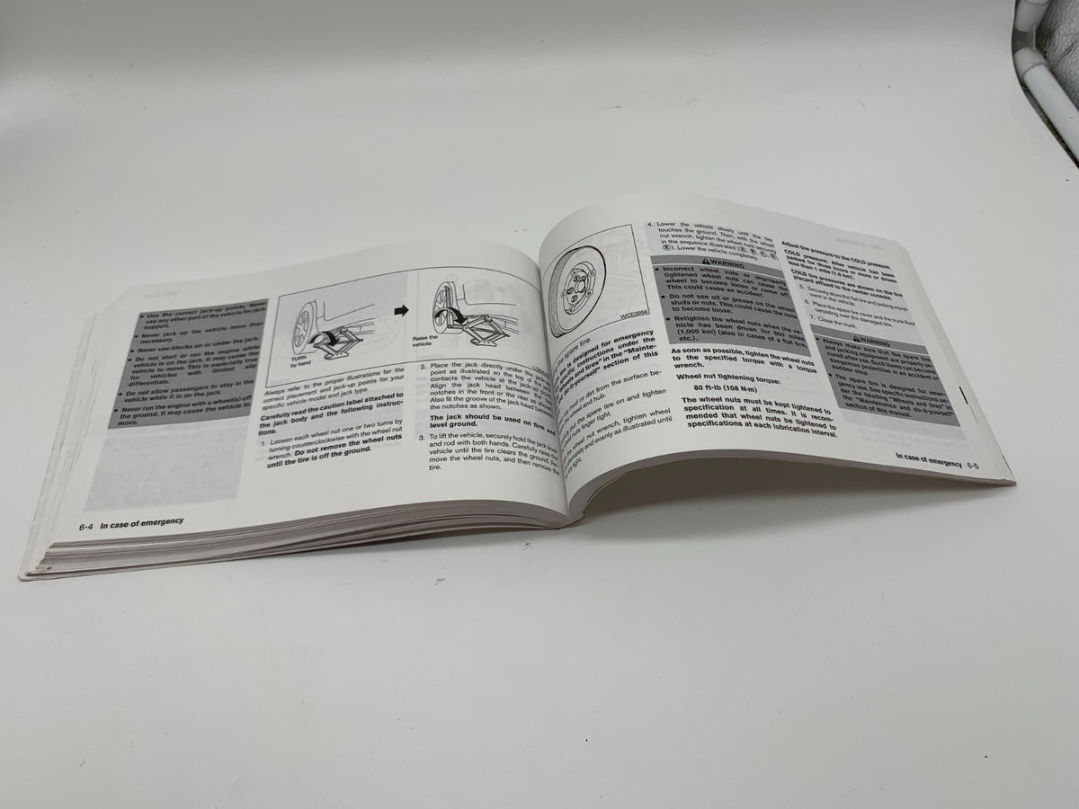2005 Nissan Altima Owners Manual OEM B03B17010