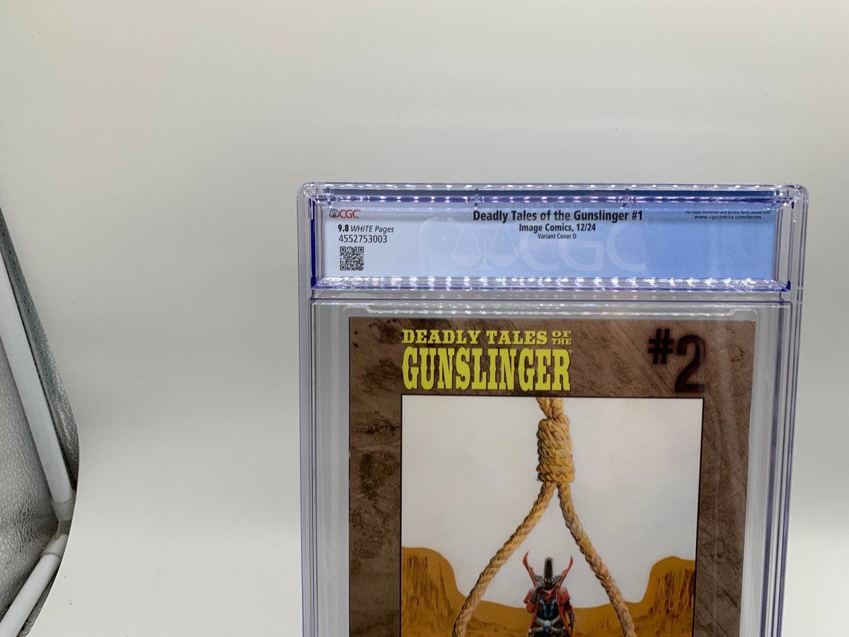 Deadly Tales of the Gunslinger #1 CGC 9.8 1:50 B&W Virgin Incentive McFarlane