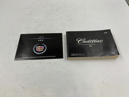 2010 Cadillac SRX Owners Manual Set with Case OEM C04B31052