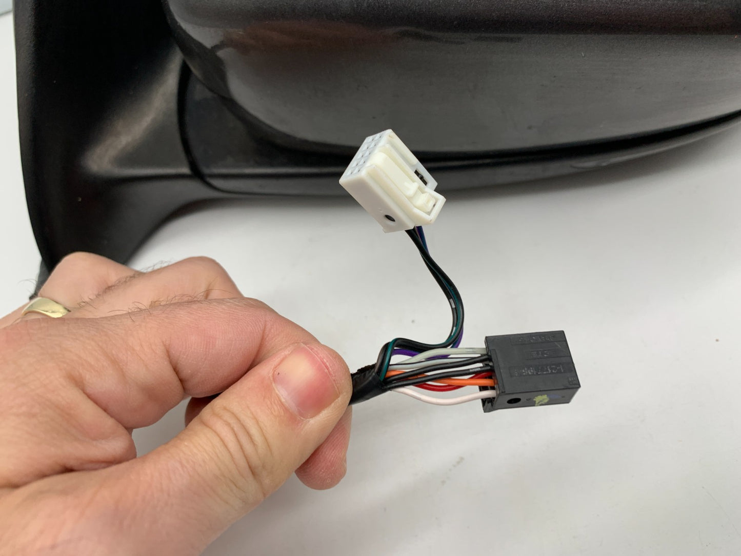 2014-2021 Jeep Cherokee Driver Side View Power Door Mirror Silver BSA OEM