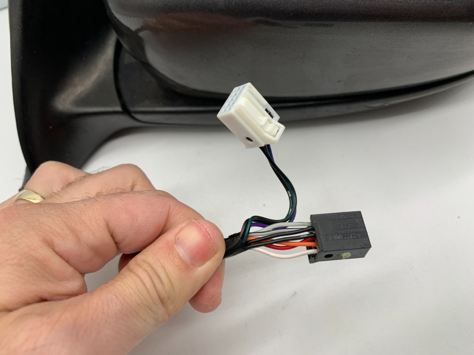 2014-2021 Jeep Cherokee Driver Side View Power Door Mirror Silver BSA OEM