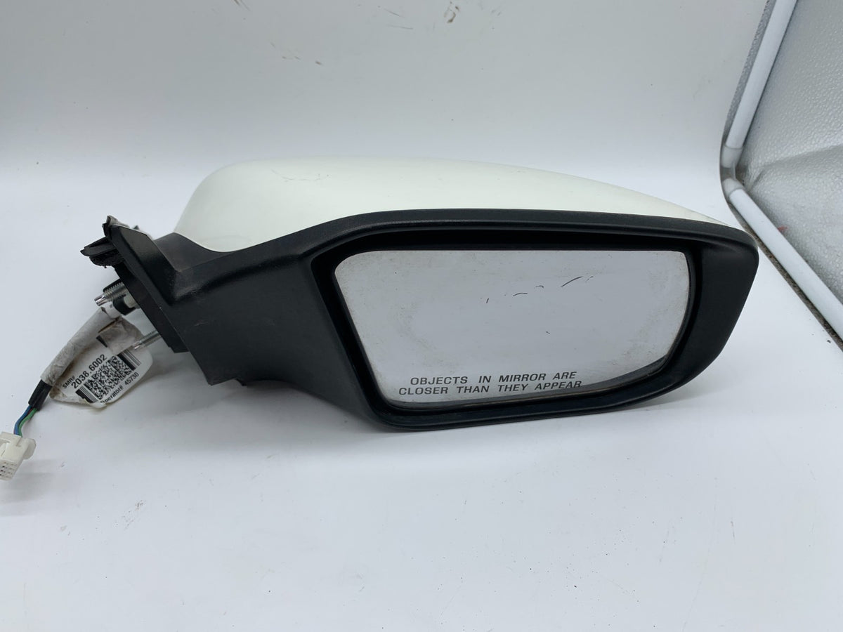 2013-2018 Nissan Altima Sedan Passenger Side View Door Mirror White A01B09004