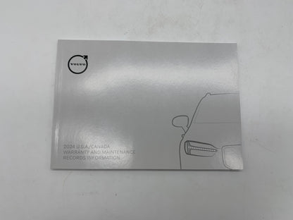2024 Volvo S60 S 60 Owners Manual Set with Case OEM