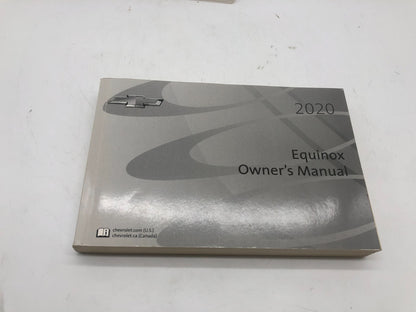 2020 Chevrolet Equinox Owners Manual Set OEM A02B08026