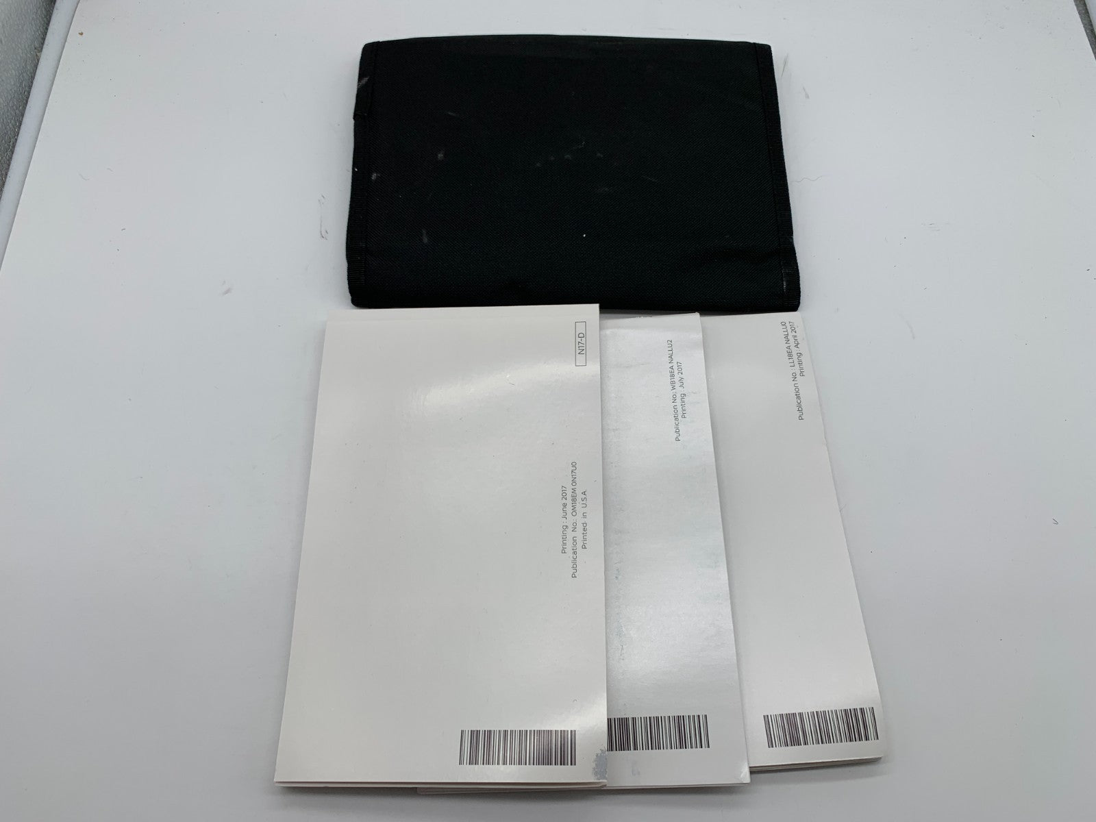 2018 Nissan Versa Sedan Owners Manual Set with Case OEM B02B56006