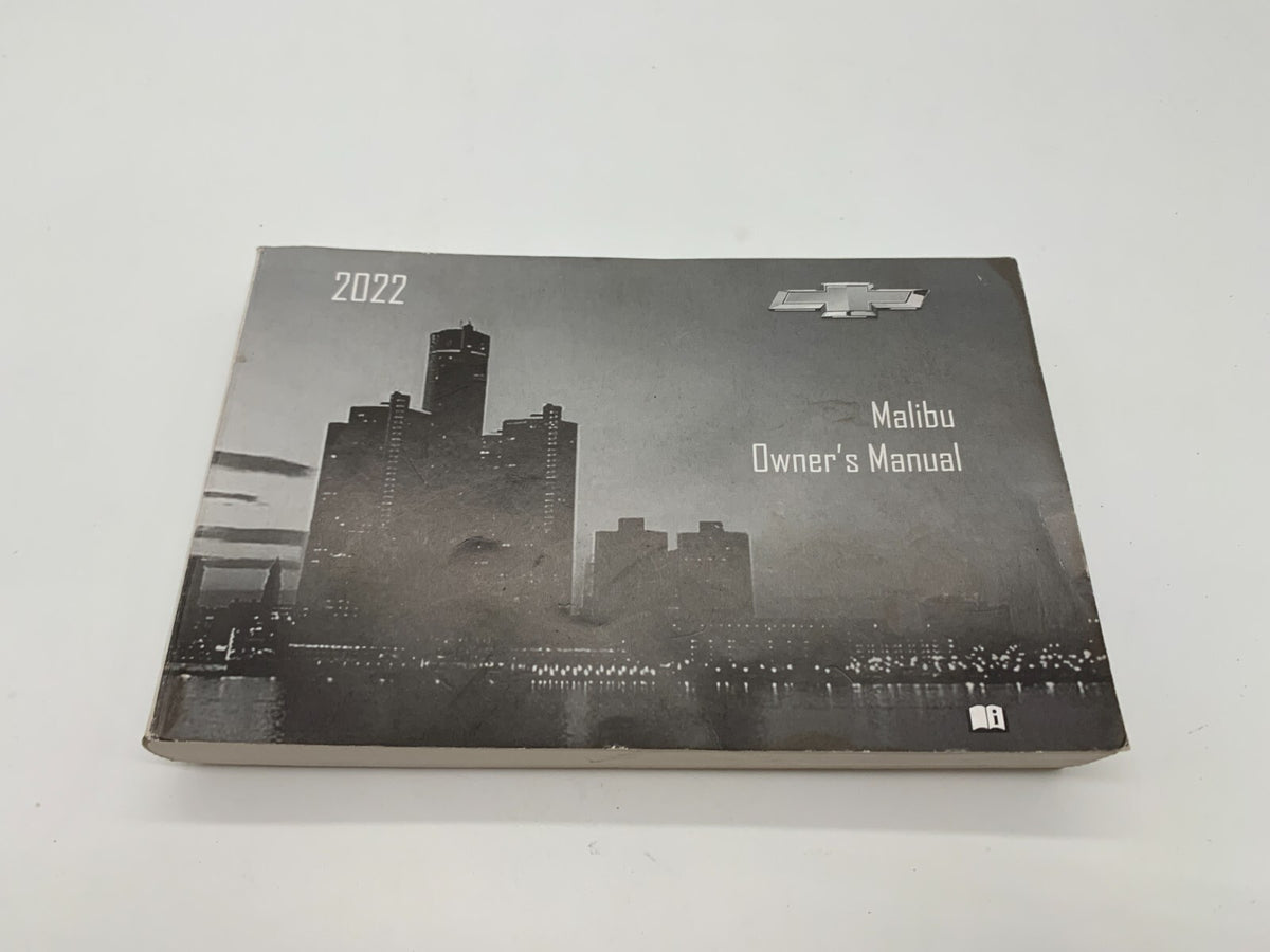 2022 Chevrolet Malibu Owners Manual Set OEM D03B10009