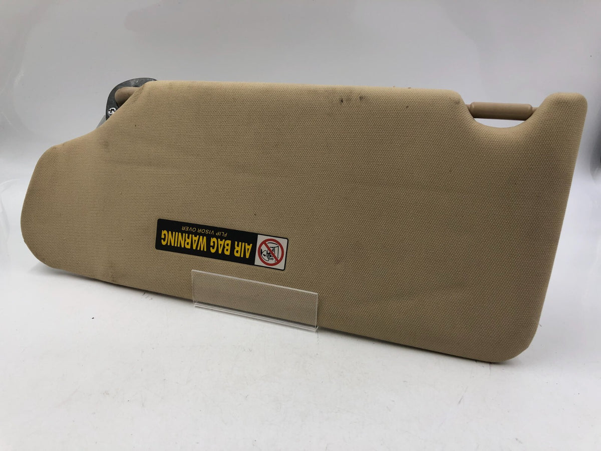 2004-2008 Acura TL Passenger Sun Visor Tan Illuminated OEM D03B53024