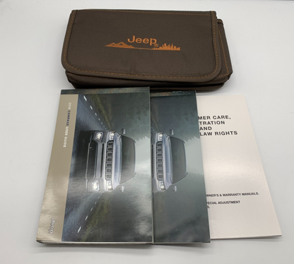 2018 Jeep Compass User Guide Owners Manual Set with Case OEM B03B22005