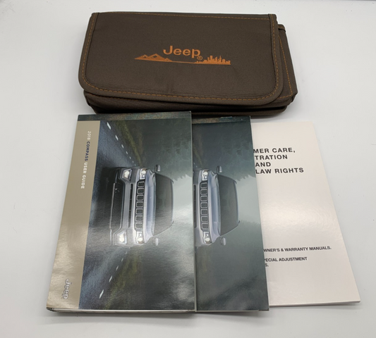 2018 Jeep Compass User Guide Owners Manual Set with Case OEM B03B22005